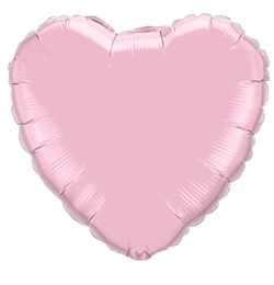 18 inch Pearl Pink - ružový fóliový balón srdce