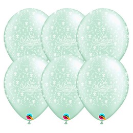 11 inch latex balóny na svadbu s nápisom Sok Boldogságot 25 ks