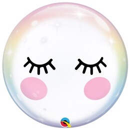 22 inch Deco Bubble balón Unicorn , 56 cm