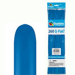 260Q Dark Blue (Standard) Q-Pak party modelovacie balóny (50 ks/balenie)
