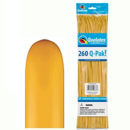 260Q Goldenrod (Fashion) Q-Pak party modelovacie balóny (50 ks/balenie)