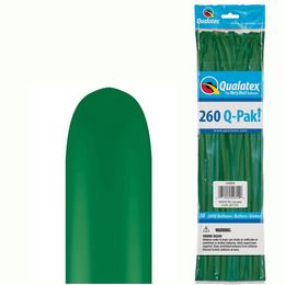 260Q Green (Standard) Q-Pak party modelovacie balóny (50 ks/balenie)