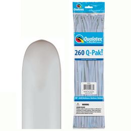 260Q Grey  (Fashion) Q-Pak party modelovacie balóny (50 ks/balenie)