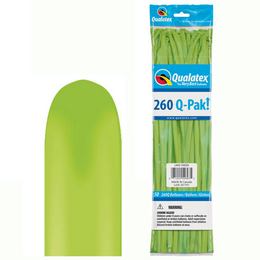 260Q Lime Green (Fashion) Q-Pak party modelovacie balóny (50 ks/balenie)