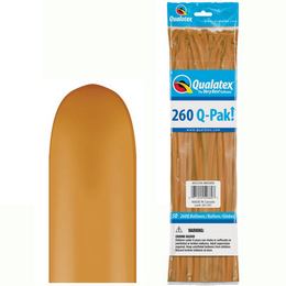 260Q Mocha Brown (Fashion) Q-Pak party modelovacie balóny (50 ks/balenie)