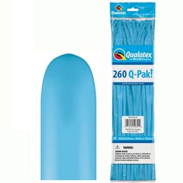 260Q Pale Blue  (Standard) Q-Pak party modelovacie balóny (50 ks/balenie)