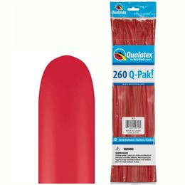 260Q Red (Standard) Q-Pak party modelovacie balóny (50 ks/balenie)