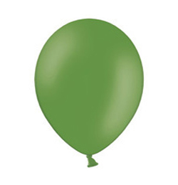 11 inch Pastel Leaf Green - zelený okrúhly balón (100 ks v balení)