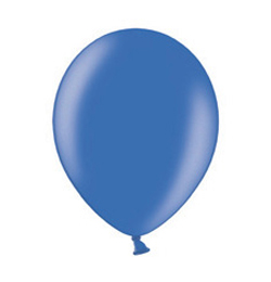 12 inch Metallic Royal Blue - metalický kráľovský modrý okrúhly balón (100 ks v balení)