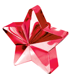 Závažie na balóny - Červená hviezda - 170 g