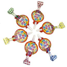 Party frkačky s maďarským nápisom Boldog Szülinapot - 6 ks