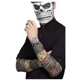 Falošné tetovanie na ruku mexický Deň mŕtvych 