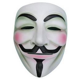 Maska Guy Fawkes - biela