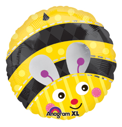 18 inch  Cute Bumble Bee - Včieľka fóliový balón