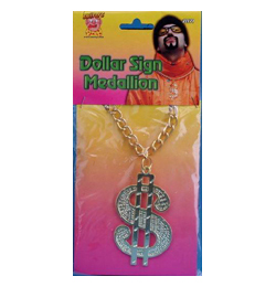 Medailón s dolárovým znakom