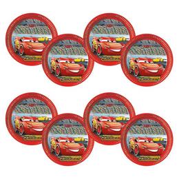 Party taniere Cars - 23 cm, 8 ks