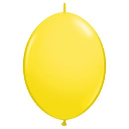 12 inch Yellow Quick Link (Standard) žltý balón (50 ks/bal)