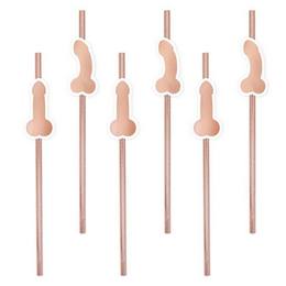 Rosegold Willy papierové slamky - 8 ks