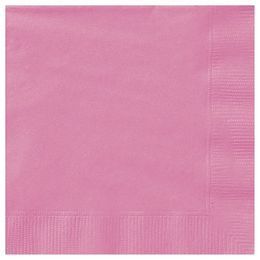 Ružové - Hot Pink papierové party servítky - 33 cm x 33 cm, 20 ks