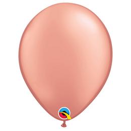 Ružovo zlaté - Rose Gold okrúhle balóny (100 ks/balenie)