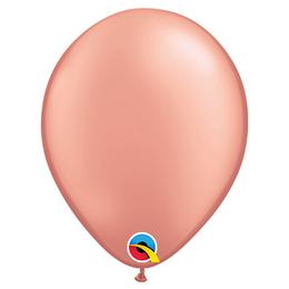 Ružovo zlaté - Rose Gold okrúhle balóny (100 ks/balenie)