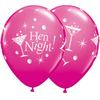 11 inch balón Hen Night Bubbly (6 ks/bal)