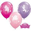 11 inch balón Princezné - Disney Princess Cameos special assortment (6 ks/bal)