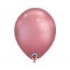 11 inch Ružové (Chrome) okrúhle latexové balóny, 28 cm, 25 ks