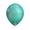 11 inch Zelené (Chrome) okrúhle latexové balóny, 28 cm, 25 ks