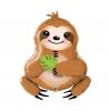 39 inch fóliový balón Leňoch - Sweet Sloth 99cm