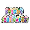Banner - s nápisom Boldog Szülinapot, 148 x 27 cm