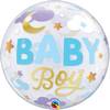 22 inch Baby Boy Sweet Dreams bubble balón k narodeniu bábätka