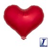 Červený fóliový balón srdce - Ibrex Jelly, 36 cm
