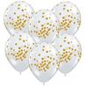 Confetti Dots Diamond Clear balóny (25 ks/balenie)