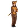 Detský kostým rozkošný hnedý psík, veľkosť S