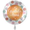 17 inch Gratulálunk fóliový bodkovaný balón 