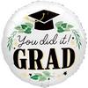 18 inch You Did It Graduation fóliový balón k promócii 
