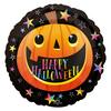 18 inch usmievavá tekvica fóliový balón na Halloween 