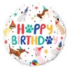 18 inch Birthday Party Puppies fóliový narodeninový balón 