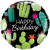 18 inch Cactuses Happy Birthday - fóliový narodeninový balón s kaktusom