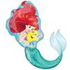 Malá morská víla - Ariel Little Mermaid Super Shape fóliový balón