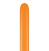260Q oranžové štandardné modelovacie balóny (100 ks/bal)