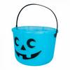 Modré halloweenske vedierko s motívom tekvice
