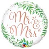 Mr & Mrs Elegantný svadobný fóliový balón 46cm