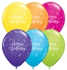 11 inch Birthday Shining Star Assorted narodeninový balón (25 ks/bal)