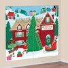 Nástenná dekorácia Vianočná fabrika