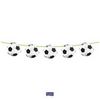 Party girlanda so vzorom futbalovej lopty - 12 m
