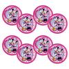 Papierové party taniere myška Minnie -  Minnie Mouse Junior - 23 cm  8 ks