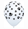 11 inch Paw Prints-A-Round balón zvieracie stopy (25 ks/bal)