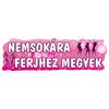 Banner na dámsku rozlúčku so slobodou s maďarským nápisom - Nemsokára Férjhez Megyek! - 90 cm x 27 cm